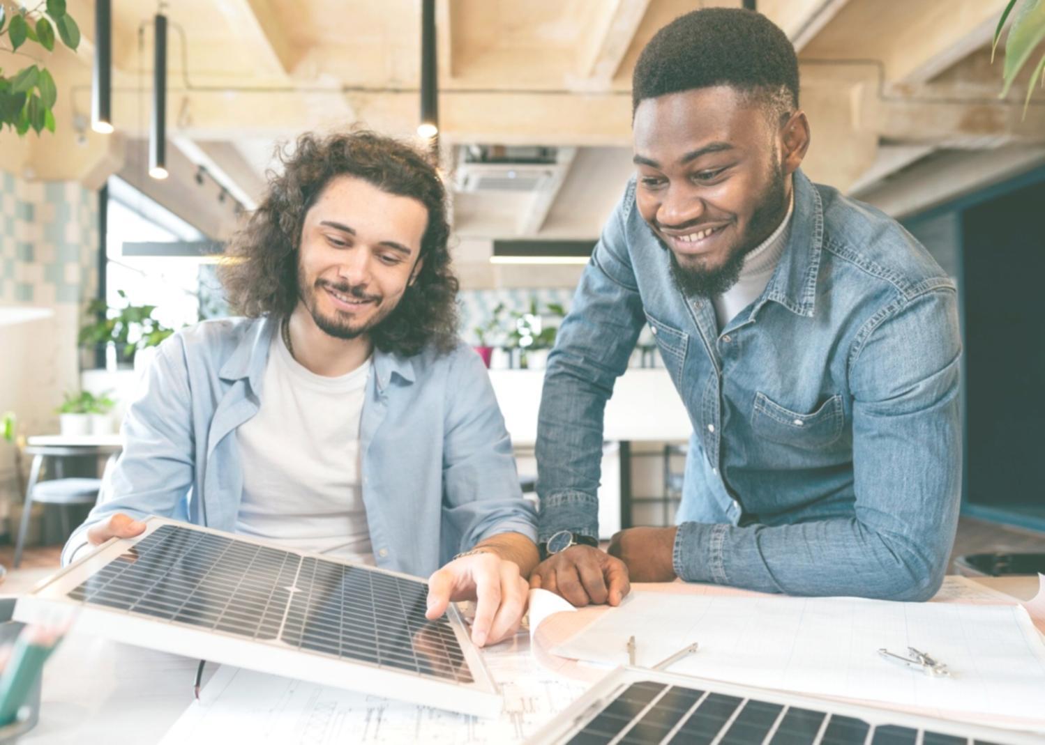 Financial analysis dashboard showing scenario modeling